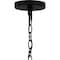 Quoizel Strader Outdoor Hanging 1 Light Matte Black SAD1909MBK - alternate 2